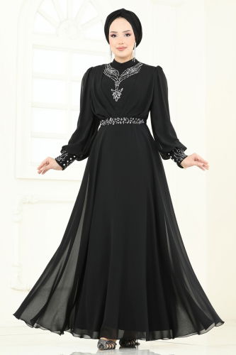 A.B.K. - Evening Dress 7084ABK1075 Black