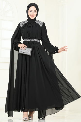 A.B. - فستان سهرة أسود 7101AB368