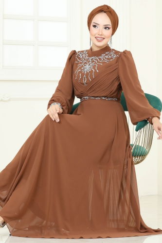 A.B. - فستان سهرة نحاسي 8010AB368