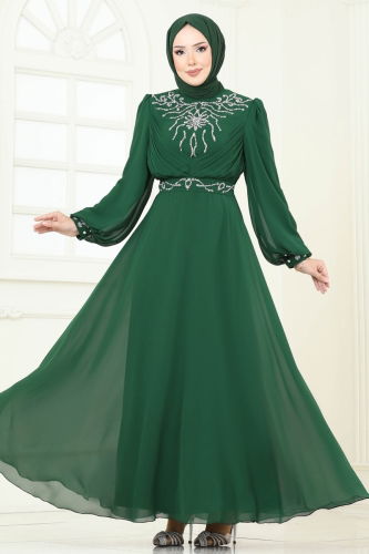 A.B. - Evening Dress 8010AB368 Emerald