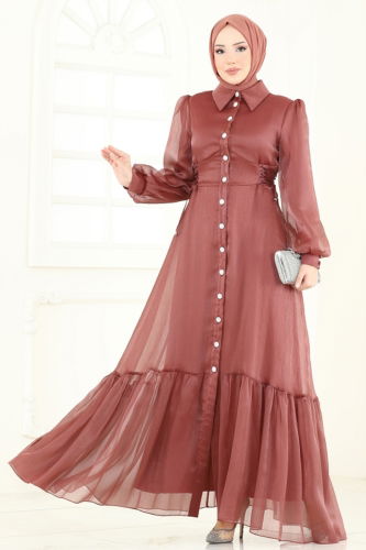 A.B. - Evening Dress 8038AB368 Copper