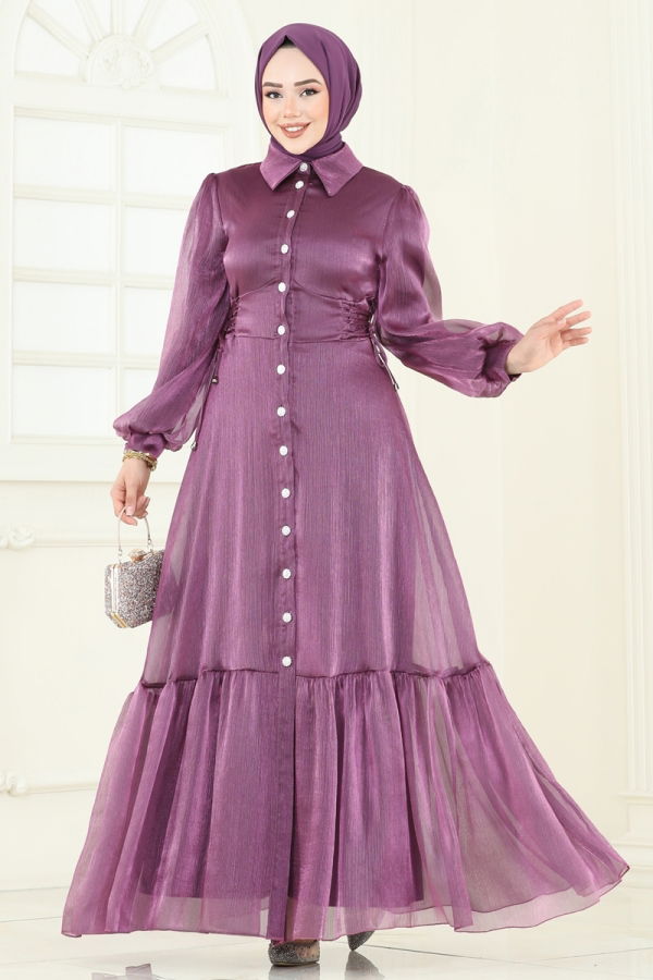 Modaselvim EVENING DRESSES Evening Dress 8038AB368 Dark Lilac