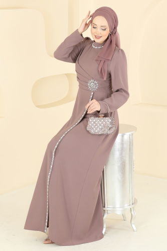 A.B.K. - Evening Dress 8116ABK1075 Powder