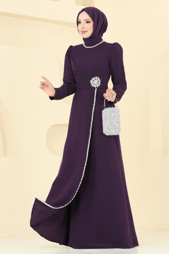 A.B.K. - Evening Dress 8116ABK1075 Purple