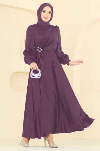 A.B. - فستان سهرة ليلكي غامق 8266AB368