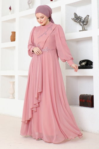 MRV A.B.Y. - EVENING DRESS ABY5652-M Rose Dried