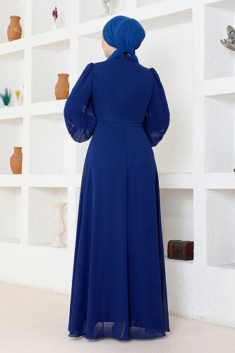 moda selvim EVENING DRESS ABY5652-M Saks - Thumbnail