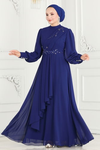 M.S.L. - EVENING DRESS ABY5652 Saks