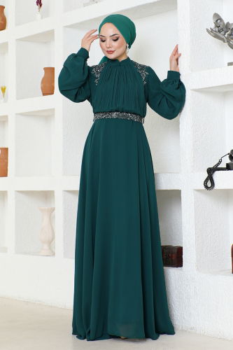 MRV A.L.M. - EVENING DRESS ALM52879-M Petroleum