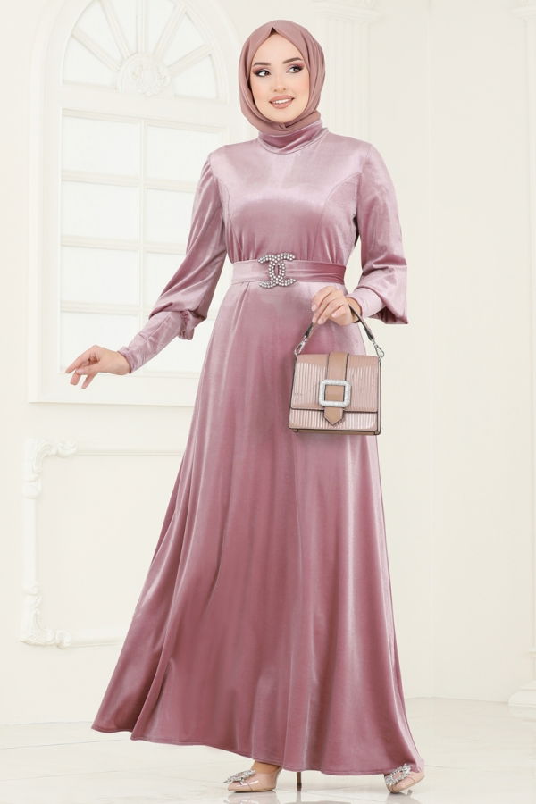 Modaselvim EXPECTED 11.11 DISCOUNTS Evening Dress ASM2414 Rose Dried