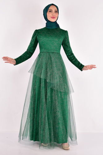 MRV A.S.M. - EVENING DRESS ASM2471-M Emerald