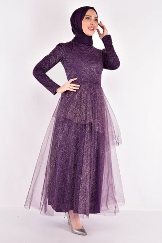 MRV A.S.M. - EVENING DRESS ASM2471-M Purple