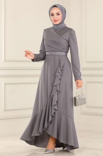 A.S.M. - Evening Dress ASM2497 Gray