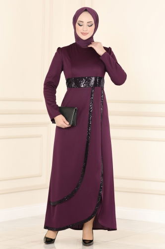 A.S.M. - Evening Dress ASM2545 Purple