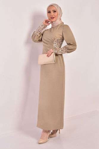 MRV A.S.M. - فستان سهرة بيج ASM2553-M