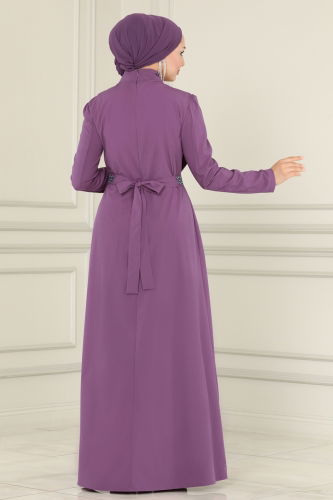 Evening Dress ASM2611 Lilac - 6