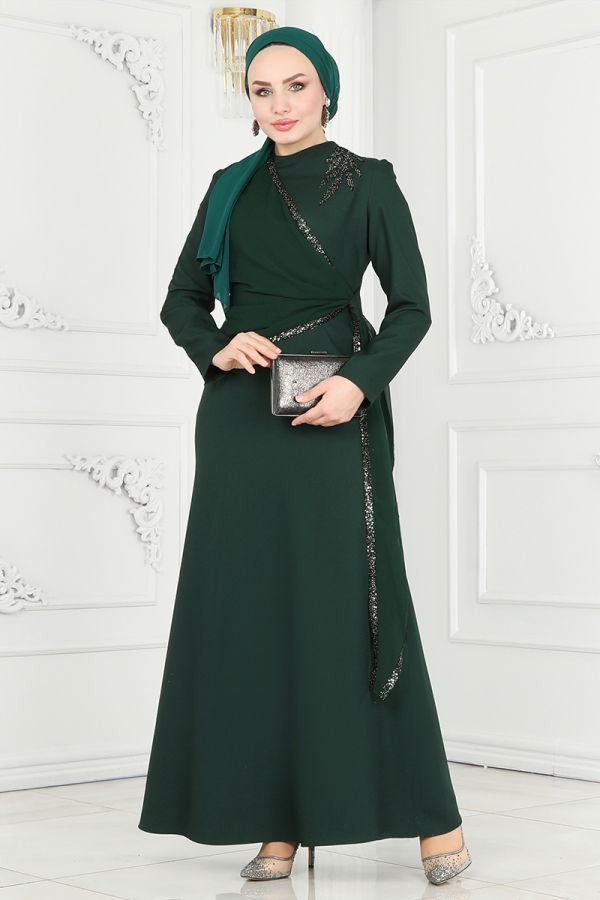 Evening Dress ASM2691 Emerald - 2