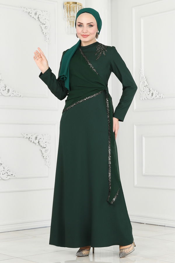 Evening Dress ASM2691 Emerald - 1