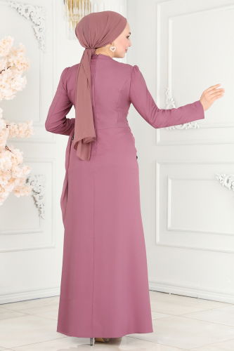 Evening Dress ASM2691 Rose Dried - 6