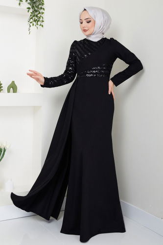 A.S.M. - EVENING DRESS ASM2711 Black