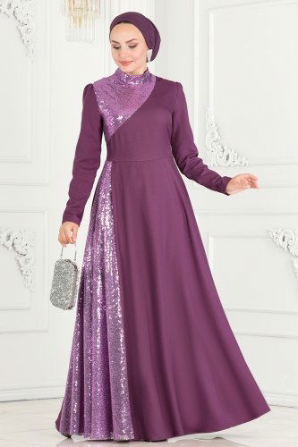 A.S.M. - Evening Dress ASM2719 Lilac