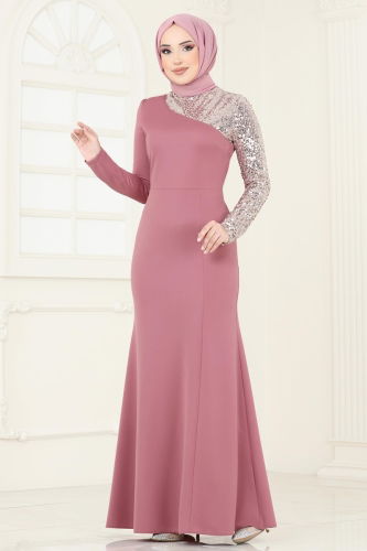 Evening Dress ASM2733 Rose Dried 