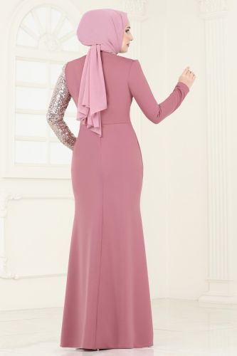 Evening Dress ASM2733 Rose Dried - 4