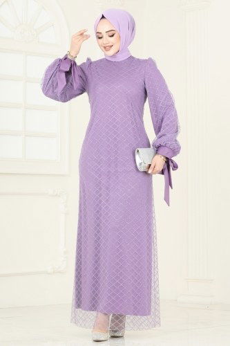 Evening Dress ASM2740 Lilac 