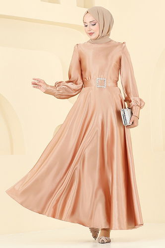 moda selvim Evening Dress ASM2753 Vision - Thumbnail