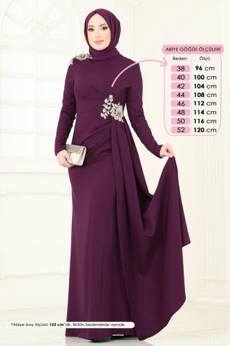 A.S.M. - Evening Dress ASM2803 Purple