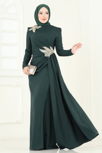 A.S.M. - Evening Dress ASM2810 Emerald