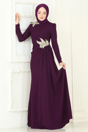 A.S.M. - Evening Dress ASM2810 Purple