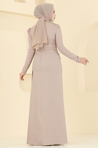 moda selvim Evening Dress ASM2810 Vision - Thumbnail