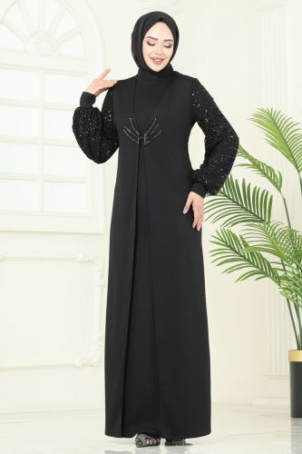 A.S.M. - Evening Dress ASM2811 Black