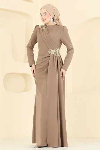 moda selvim Evening Dress ASM2864 Vision - Thumbnail