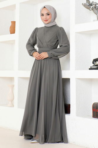 MRV E.N.D. - Evening Dress END5525-M Gray