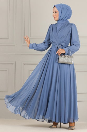 MRV E.N.D. - Evening Dress END5525-M Indigo