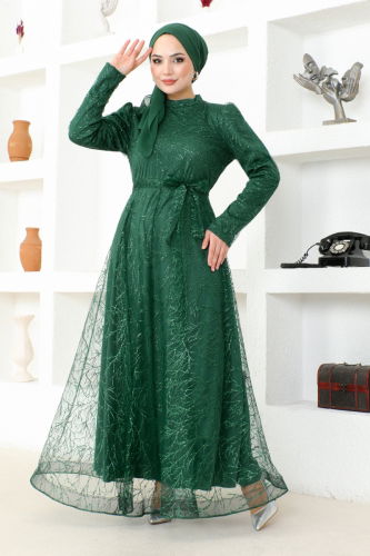 MRV E.N.D. - Evening Dress END5592-M Emerald