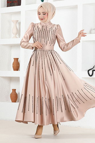 moda selvim EVENING DRESS MSL6502-M Vision - Thumbnail