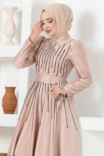 moda selvim EVENING DRESS MSL6502-M Vision - Thumbnail