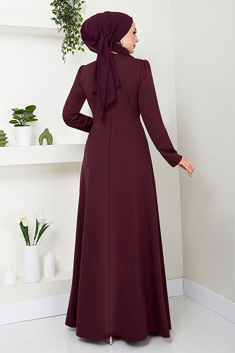 moda selvim أبيي5021SL890 بوردو - Thumbnail