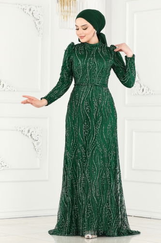 M.D.Y. - Evening Wear 2309MDY868 Emerald