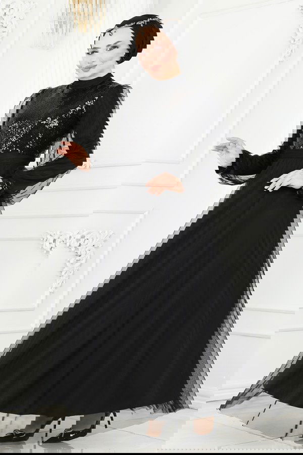 Modaselvim NET 20%+20% DISCOUNT IN THE CARD Evening Wear 4535ALG474 Black