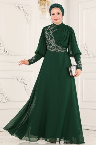 A.L.M. - Evening Wear 52867ALM181 Emerald