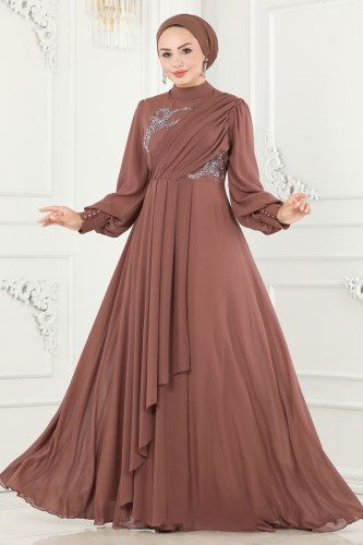 A.L.M. - Evening Wear 52868ALM181 Powder Mink