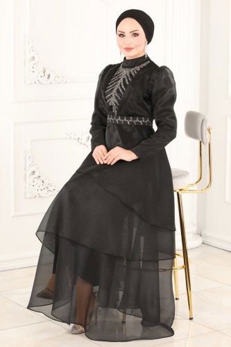 Y.G.S - Evening Wear 6449YG95 Black