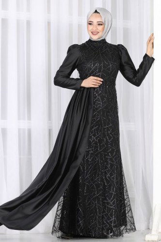 Y.G.S - 6457YG95 اسود فساتين سهره