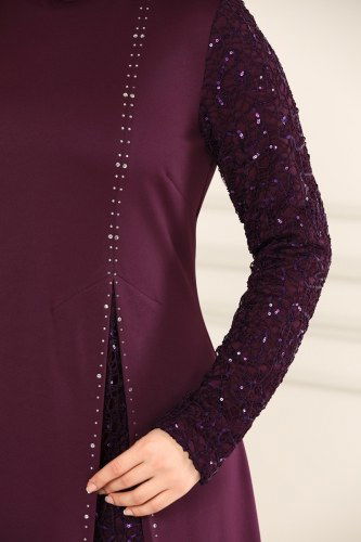 moda selvim ASM2546 باتنجاني فساتين سهره - Thumbnail
