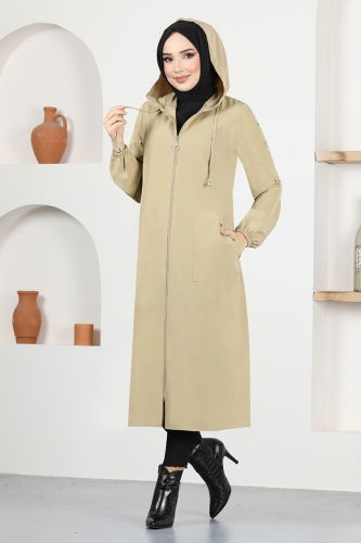 moda selvim Overcoat ASM2608-1 Vision - Thumbnail