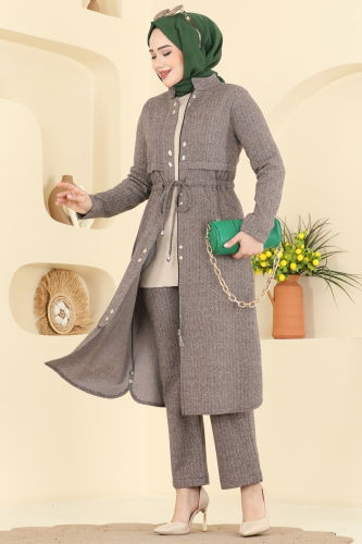 U.K.B. - Fermuarlı Balıksırtı 2 li Takım 24027UKB139 Vizyon